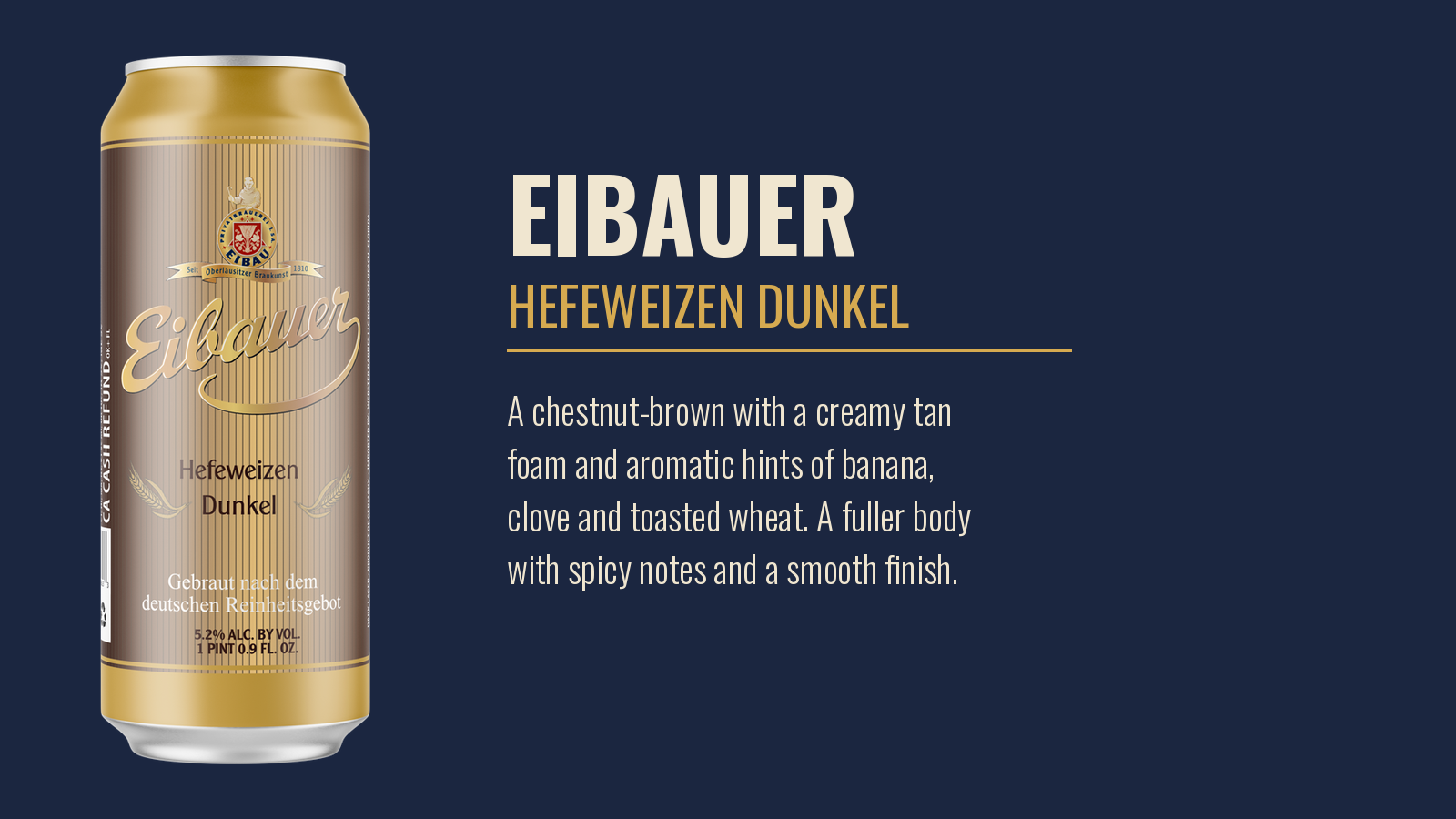 Eibauer Hefeweizen Dunkel